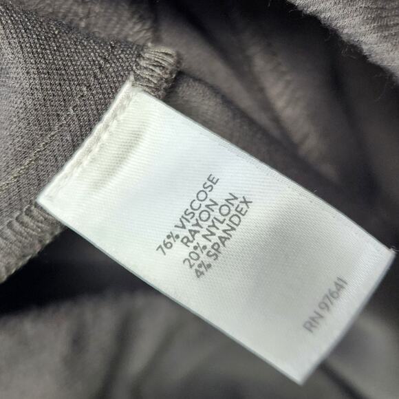 J Jill Womens Pull On Bootcut Pants Size Medium Petite Gray Stretch High Rise - Picture 7 of 12